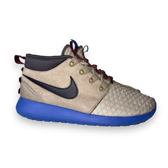 Nike Roshe Run Sneakerboot 'Bamboo Blue' 615601-200 Men's 9 - Picture 4 of 11